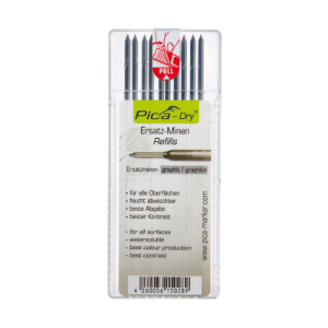 Pica DRY Refill Pack of 10 Graphite